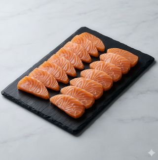 Sashimi salmon