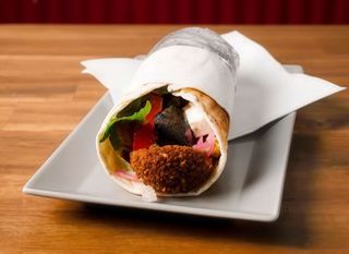 Piadina falafel
