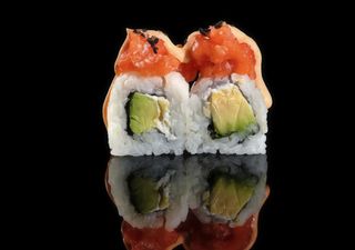 209 Spicy salmon - 4 pezzi
