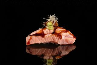 313 Evergreen sake nigiri - 2 pezzi