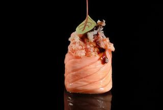 340 Gunkan sake flambe - 1 pezzo