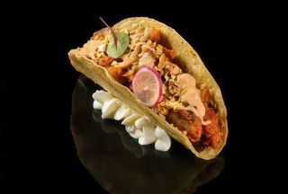 86 Pollo tacos - 1 pezzo
