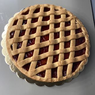 Crostata lamponi media
