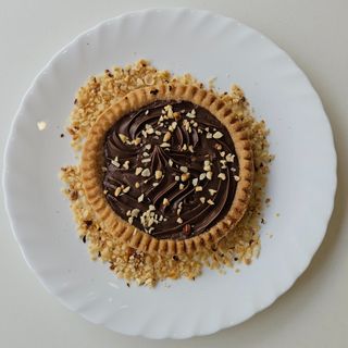 Tortina frolla alla gianduia