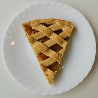 Trancio di crostata di Lampone