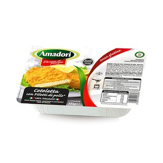 Cotoletta di Pollo Senza Glutine 300 Gr Amadori