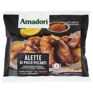 Alette di Pollo Piccanti 350 Gr Amadori
