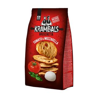 Crostini pomodoro e mozzarella 70 gr Krambals