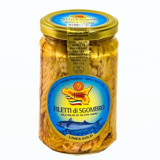 Filetti di Sgombro in Olio d'oliva Linea Gold 250 gr Pesce Azzurro