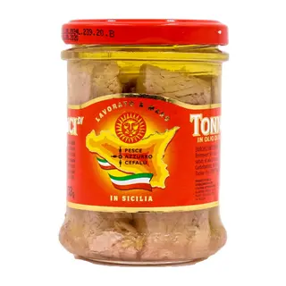 Tonno in Olio d'Oliva 190 Gr Pesce Azzurro