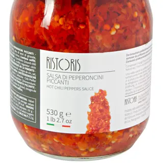 Salsa di Peperoncini Piccanti 530 Gr Ristoris