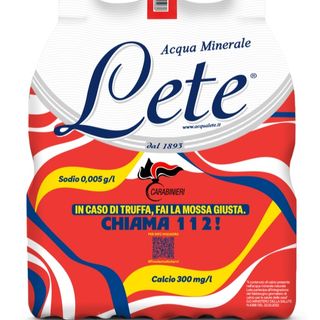 Acqua Lete Frizzante 6 x 1.5 Lt