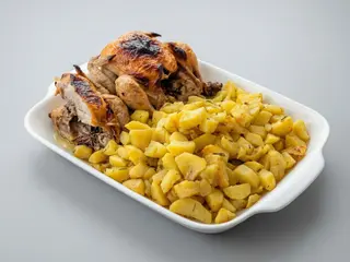 Pollo con patate
