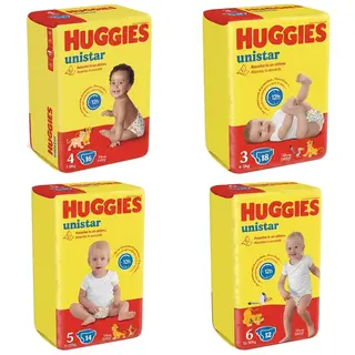 Pannolini Huggies Misure 3-4-5-6