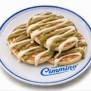 Pancakes Cimmino - Cioccolato Bianco e crema di Pistacchio