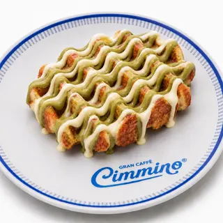 Waffle Cimmino - Crema di Pistacchio e Cioccolato Bianco