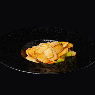 154.Gnocchi di riso e gamberetti