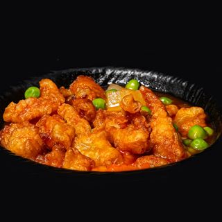 172.Pollo agrodolce