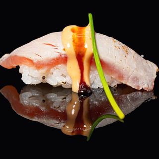 46.Maguro flambe