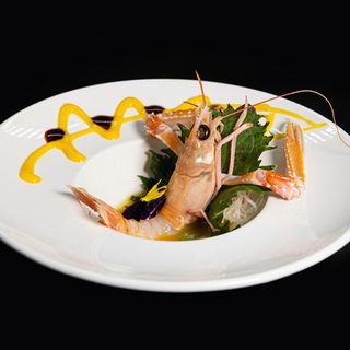 72.Sashimi scampi