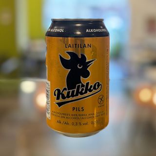 Birra pils analcolica senza glutine