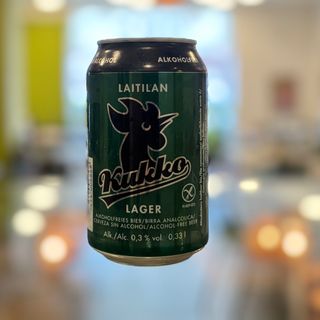 Birra lager analcolica senza glutine