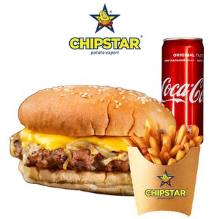 MENU SMASH BURGER + COCA COLA 330ML