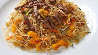 Spaghetti riso manzo