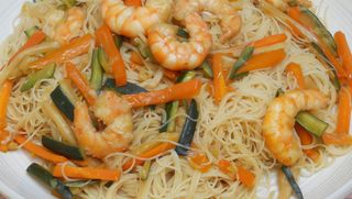Spaghetti riso gambero