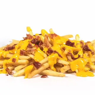 Patatine bacon e cheddar