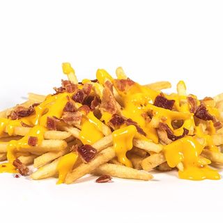 Patatine bacon e cheddar