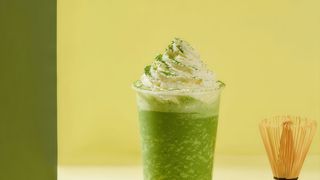 Matcha mochi tea 