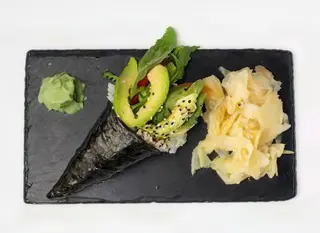Temaki vegetarian tempura