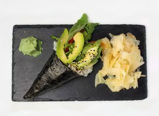 Temaki vegetarian tempura