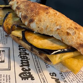 Panelle melanzane