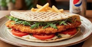Piadina cotoletta menù