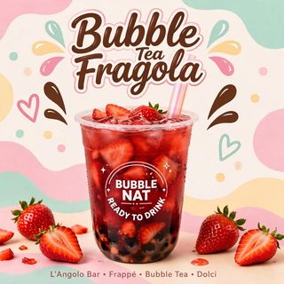 Bubble tea fragola