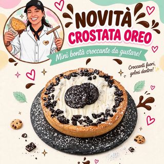 Crostata Oreo