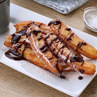 Churros con nutella