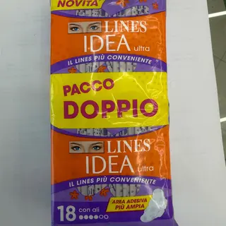 Lines idea ultra (arancione e viola)