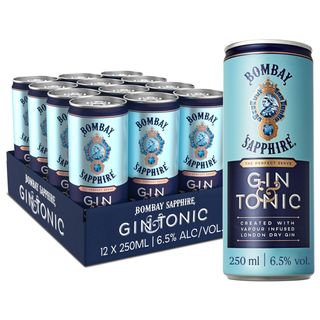 Bombay shappire gin tonic