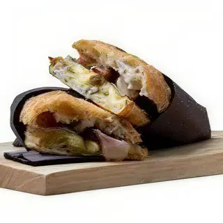 7. Speck del Trentino, brie, zucchine grigliate