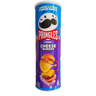 PRINGLES CHEESE BURGER - Limited Editions Stadium Snacks (165 g)