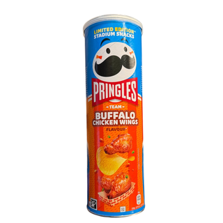 PRINGLES Limited Edition Stadium Snacks - BUFFALO CHICKEN wings (165g)
