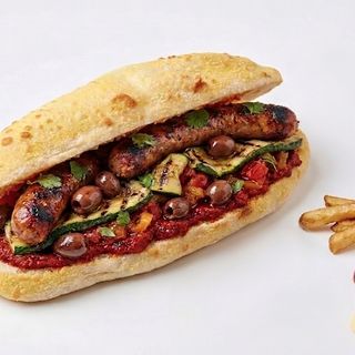 Panino Kafteji (pane arabo)
