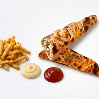 Baguette con i Gamberi Impanati