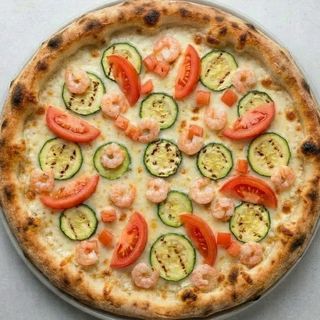 Zucchine e gamberi