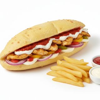 EMINCÈ (Pane Arabo con il Pollo)