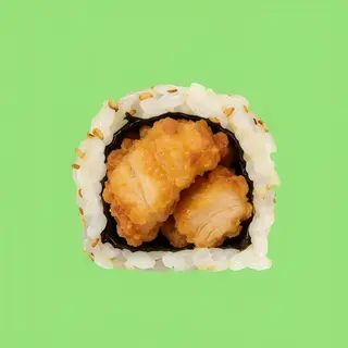 Roll chicken nugget