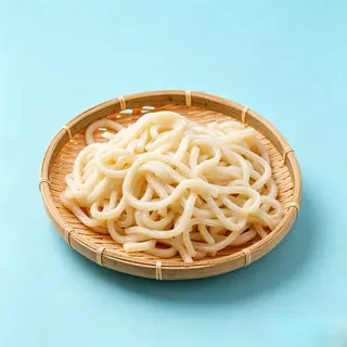 Spaghetti udon gamberi
